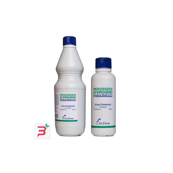 Acqua Ossigenata 10 Vol. Perossido Di Idrogeno Zeta Farmaceutici 200 ml